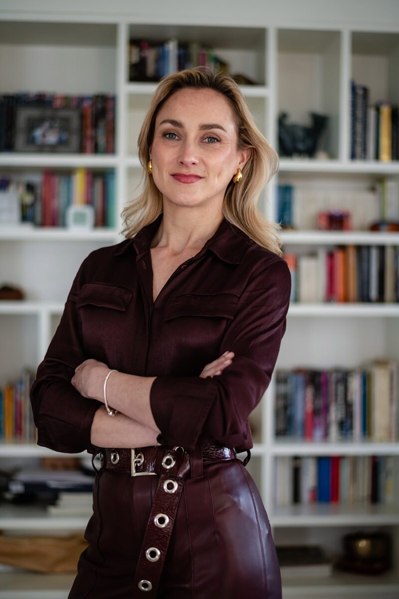 Retrato corporativo en estudio en Las Condes