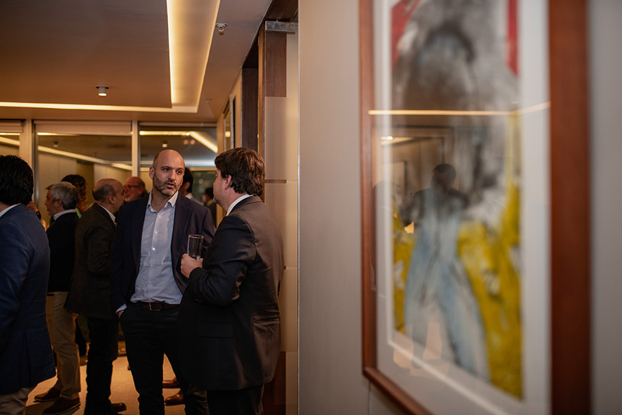 Equipo en evento corporativo privado en Las Condes